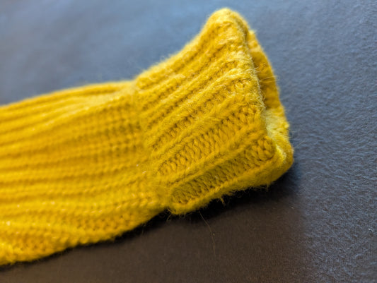 Sprizig Gelber Damen Pullover