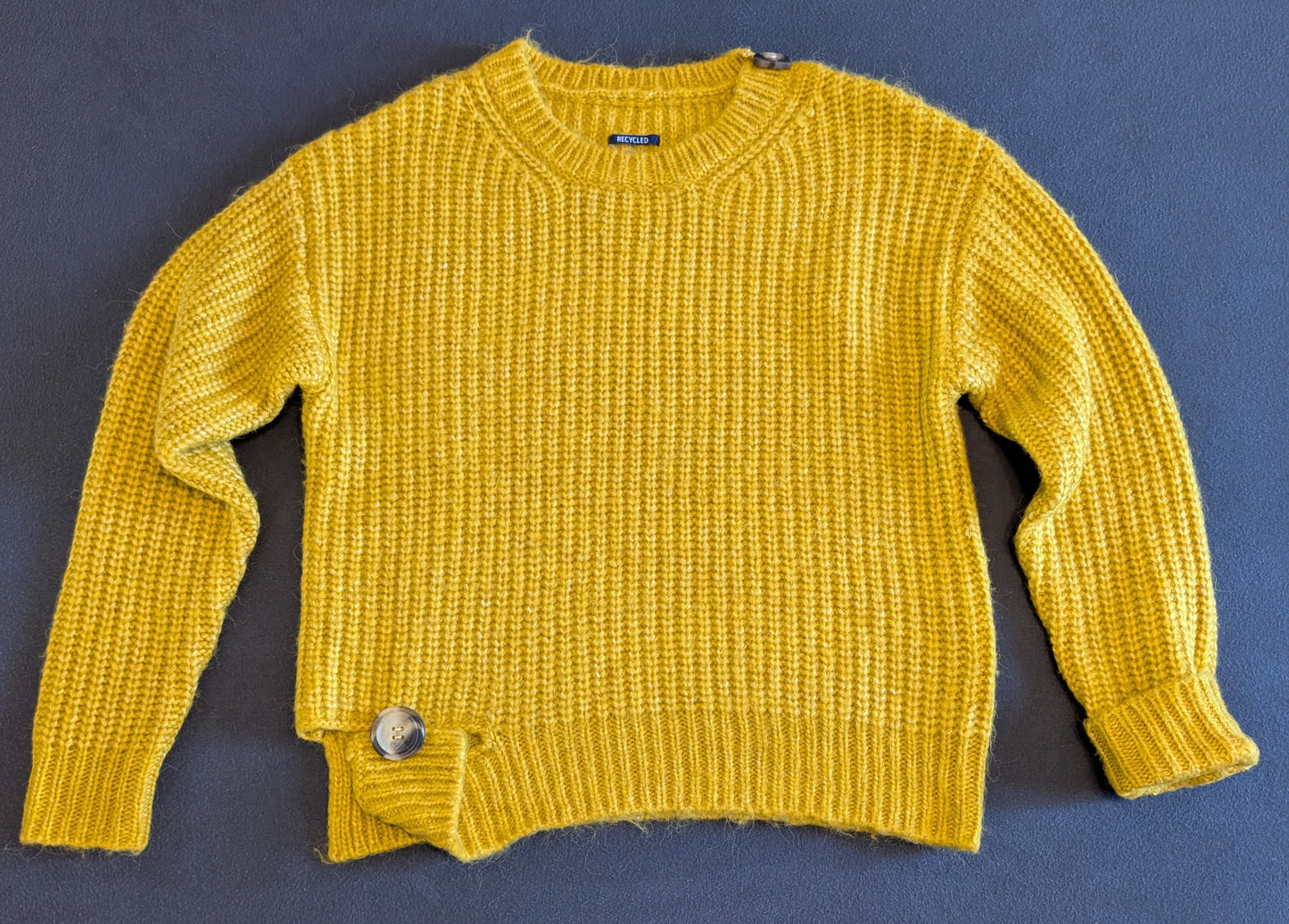 Sprizig Gelber Damen Pullover